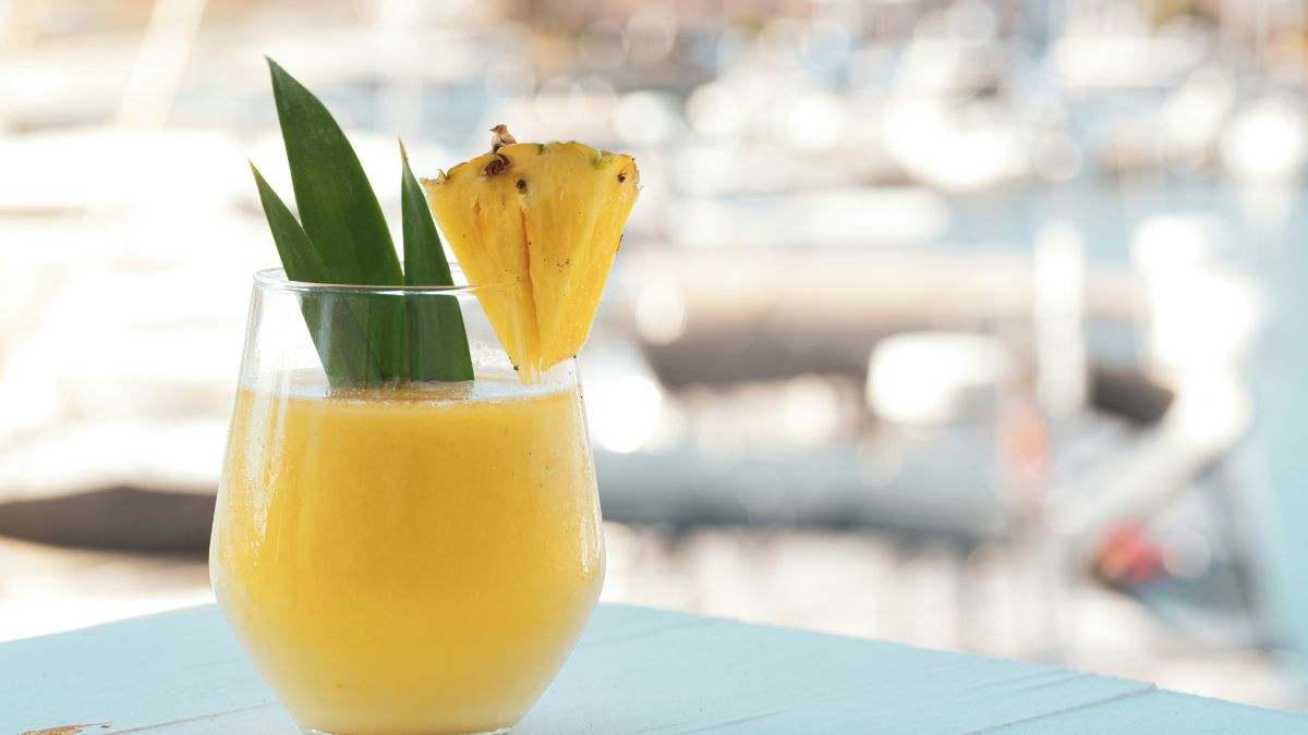 Zumo de piña