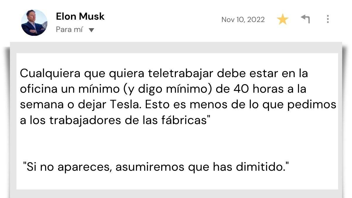 Elon Musk, CEO de Tesla