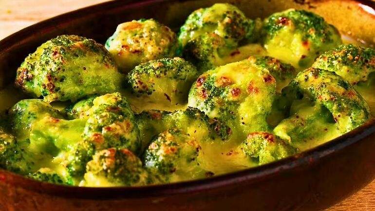 Brócoli gratinado