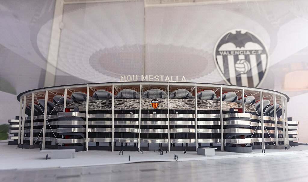 Maqueta del Nou Mestalla