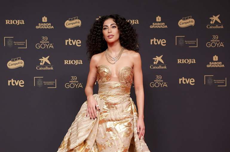 Mina El Hammani en los Goya