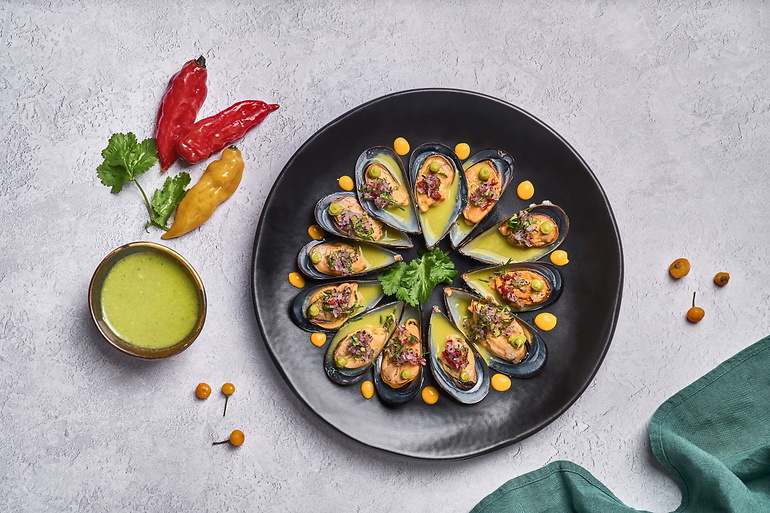 Mejillones a la Chacala.