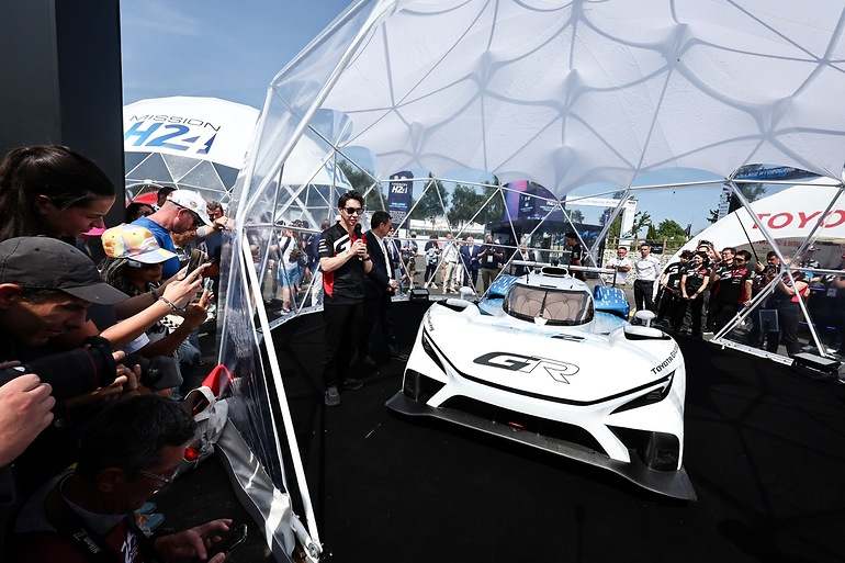 El concepto de Toyota para Le Mans con hidrógeno líquido como combustible presentado en junio