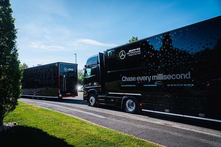 Según Mercedes-AMG, toda su logística de la Fórmula 1 funcionará este año con biocombustible renovable HVO 