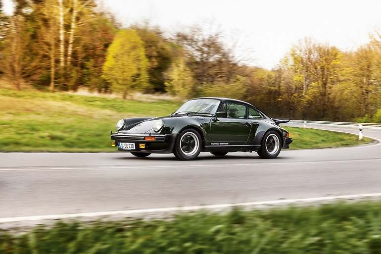 Sobrevivir a la suelta de caballos de un Porsche Turbo significaba que eras un gran conductor