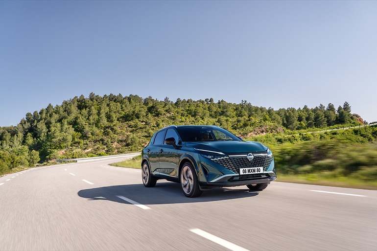 Con la tracción eléctrica, Nissan espera del futuro Qashqai consumos de Diesel, con emisiones mínimas y funcionamiento refinado y silencioso