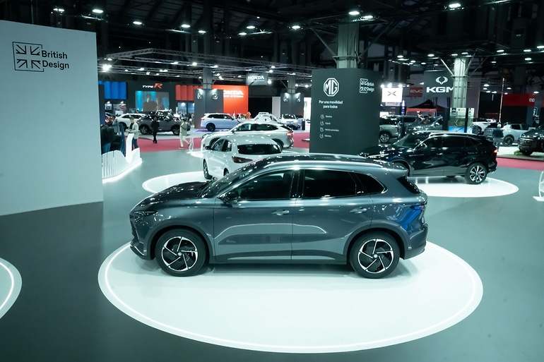 El MGS5 EV presume de diseño de SAIC hecho en el continente europeo