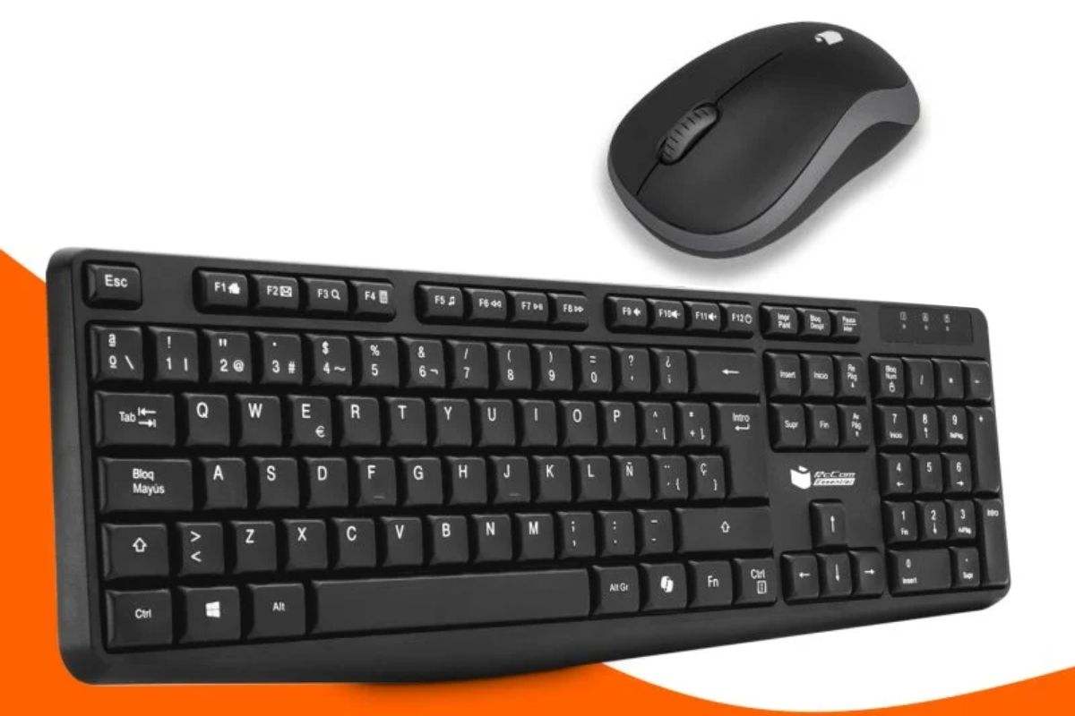 PcComponentes tiene el pack teclado + ratón inalámbrico que necesitas en la Vuelta al Cole ¡por solo 12€!