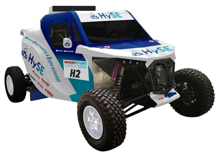 Varias de las principales empresas de automoción japonesas lograron terminar el Dakar en su categoría de propulsiones futuras, quemando hidrógeno… no exento de problemas, fruto de solo seis meses de preparación