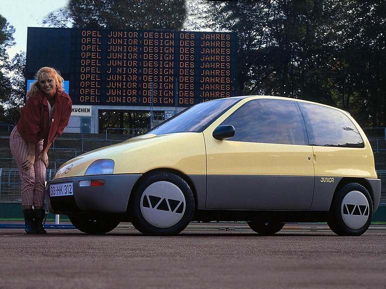 Opel Junior, concepto que nunca llegó a la serie: Alfa puede estar tranquila, porque ambos pertenecen a Stellantis