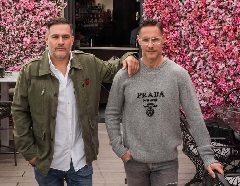 Noel Duque y Jorge Rivero Prados, del Grupo Papúa.