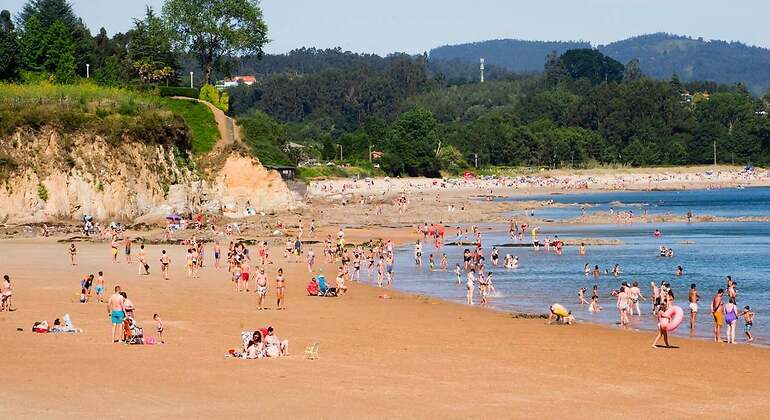 Playa de Ares en A Coruña, Galicia