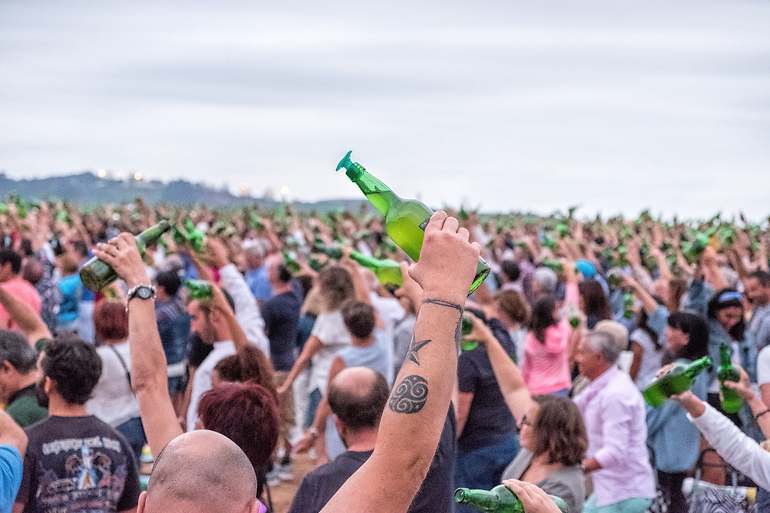 Festival de la sidra natural en Gijón 