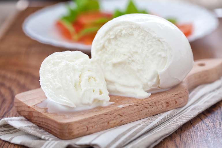 Queso mozzarella