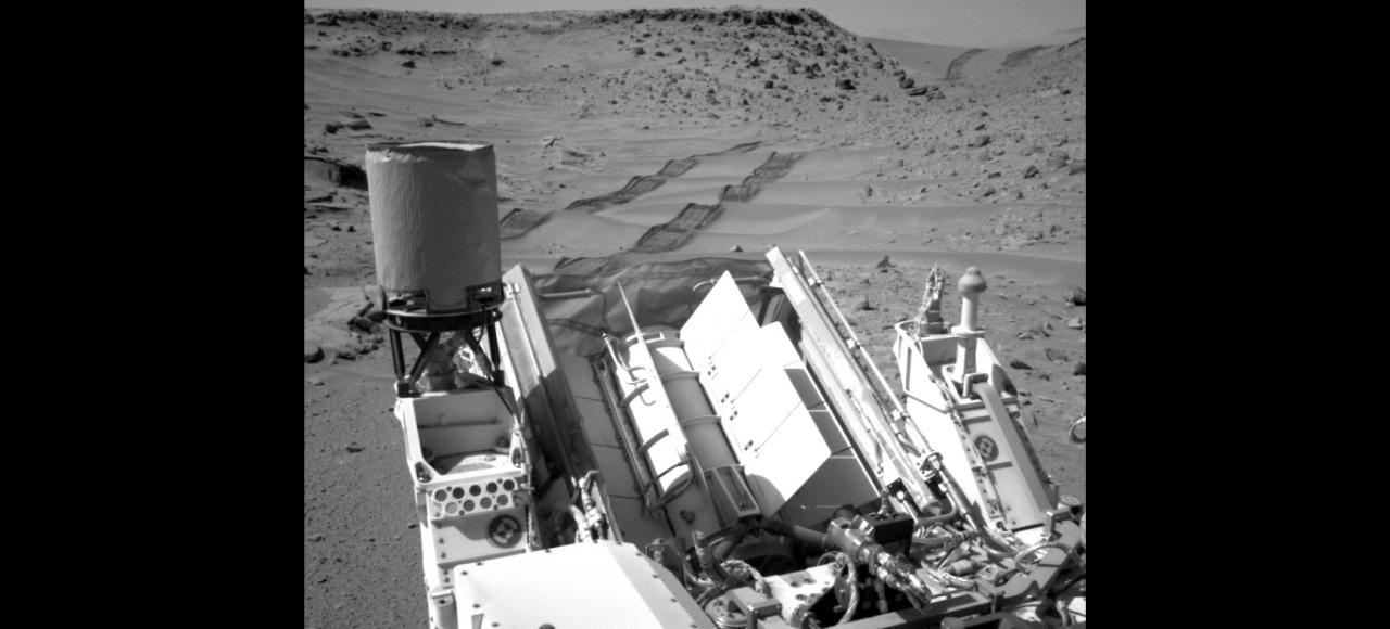 La nueva ruta del 'Curiosity'