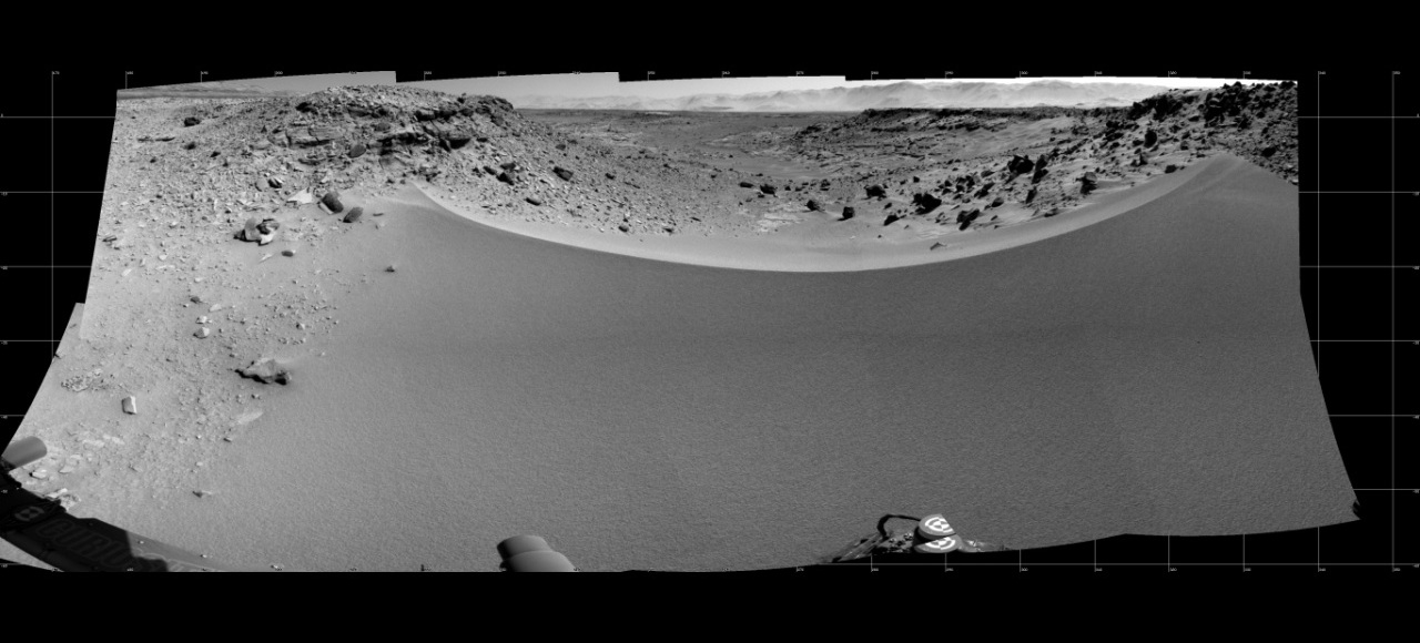 La nueva ruta del 'Curiosity'