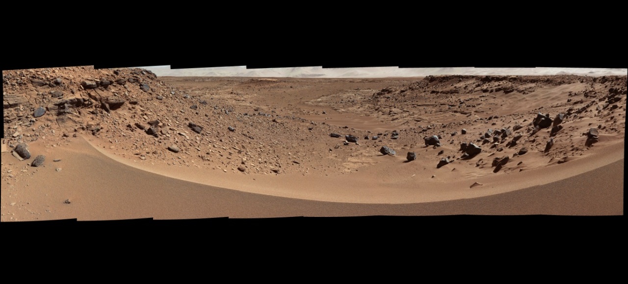 La nueva ruta del 'Curiosity'