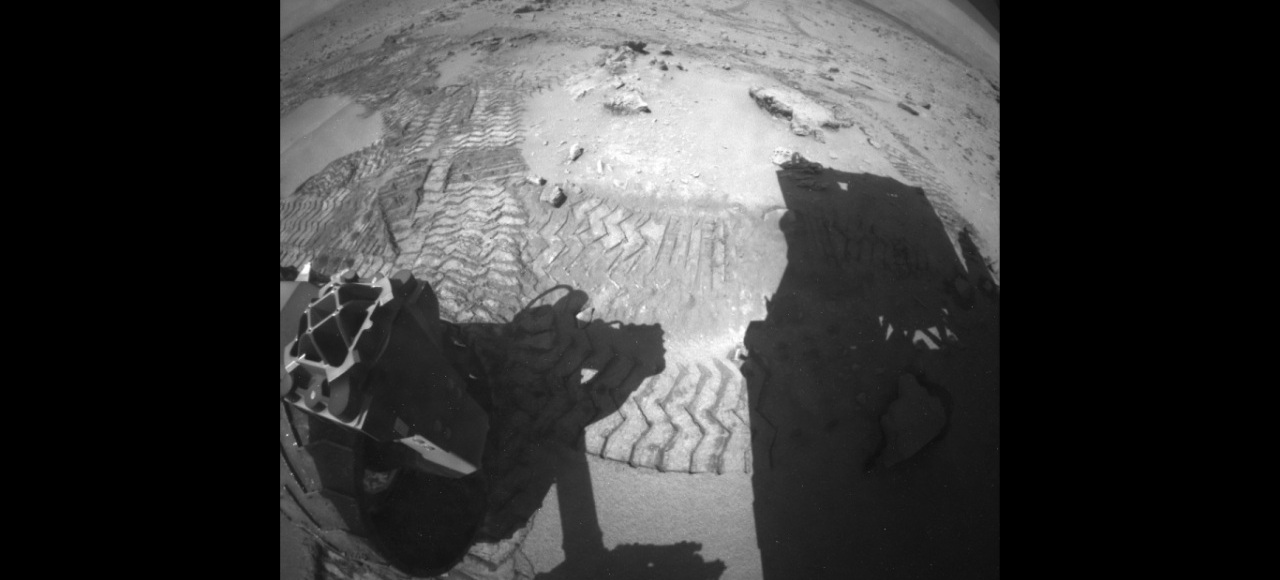 La nueva ruta del 'Curiosity'