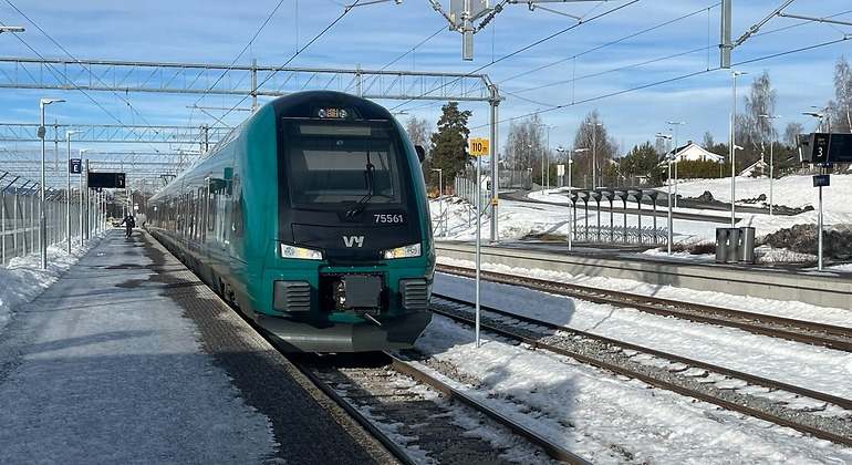 Tren de la operadora ferroviaria noruega VY. / V. E.