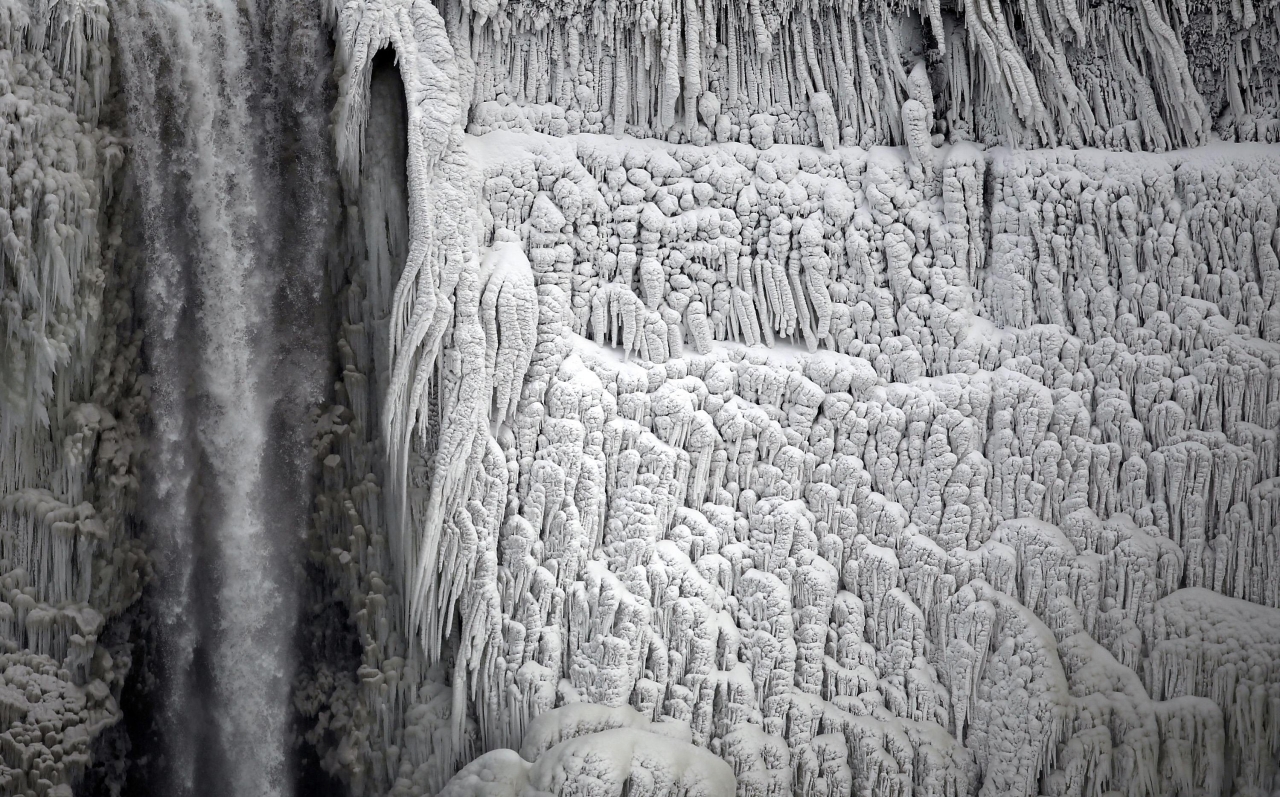 Millones de litros, congelados