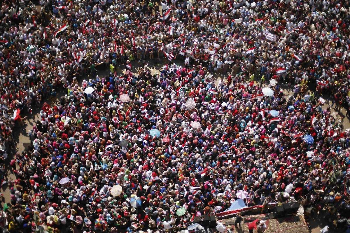 <b>La plaza Tahrir sigue abarrotada</b>