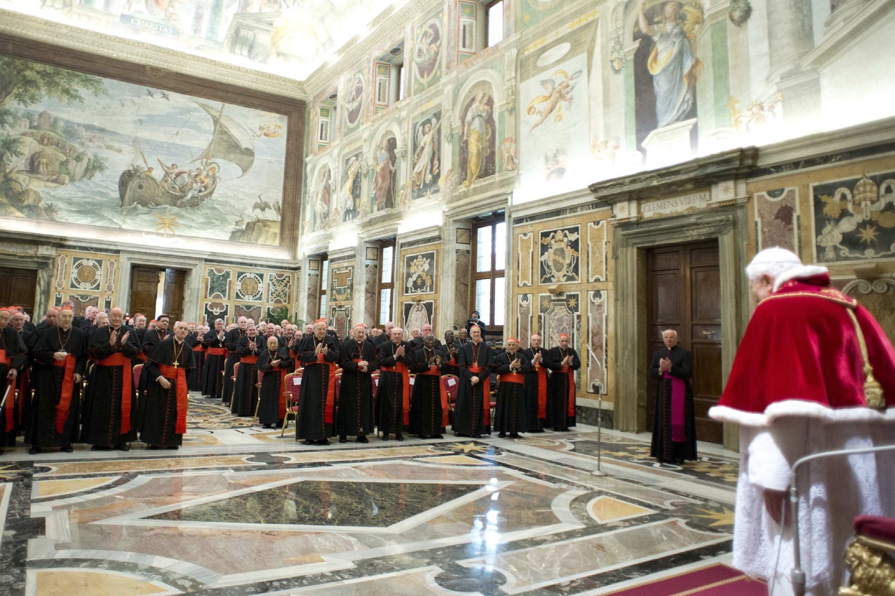 El Papa se dirigió a los cardenales
