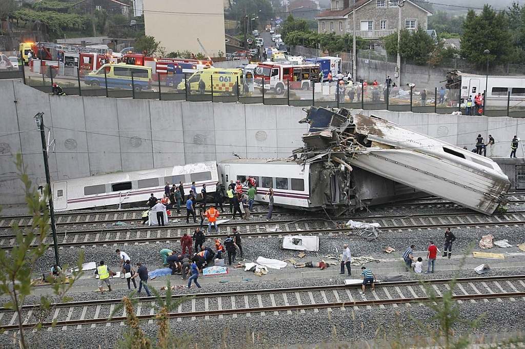 Imagen amplia del accidente