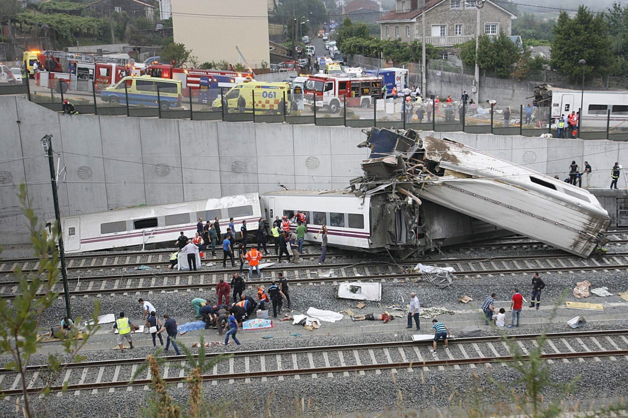 Imagen amplia del accidente