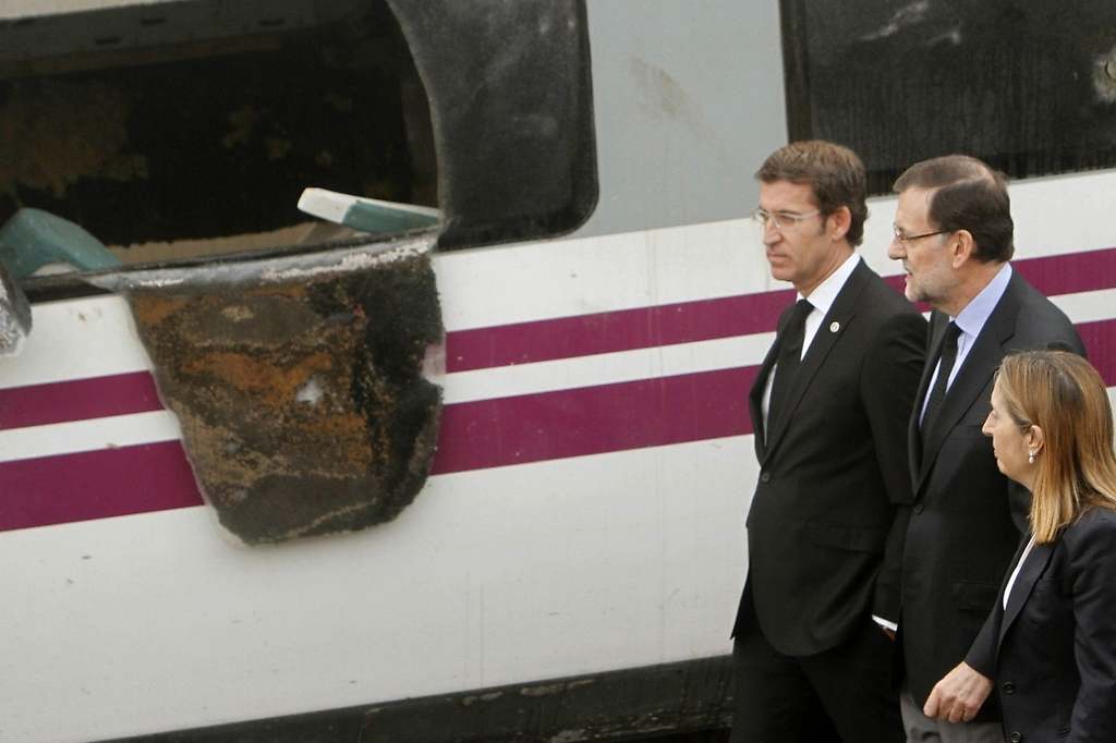 Rajoy y Feijóo visitan el lugar