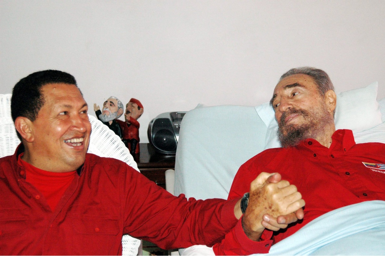 Visitando a Fidel Castro en Cuba