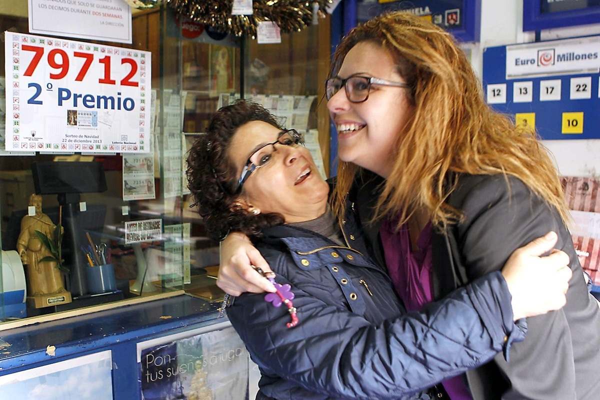 La alegría del 2º premio