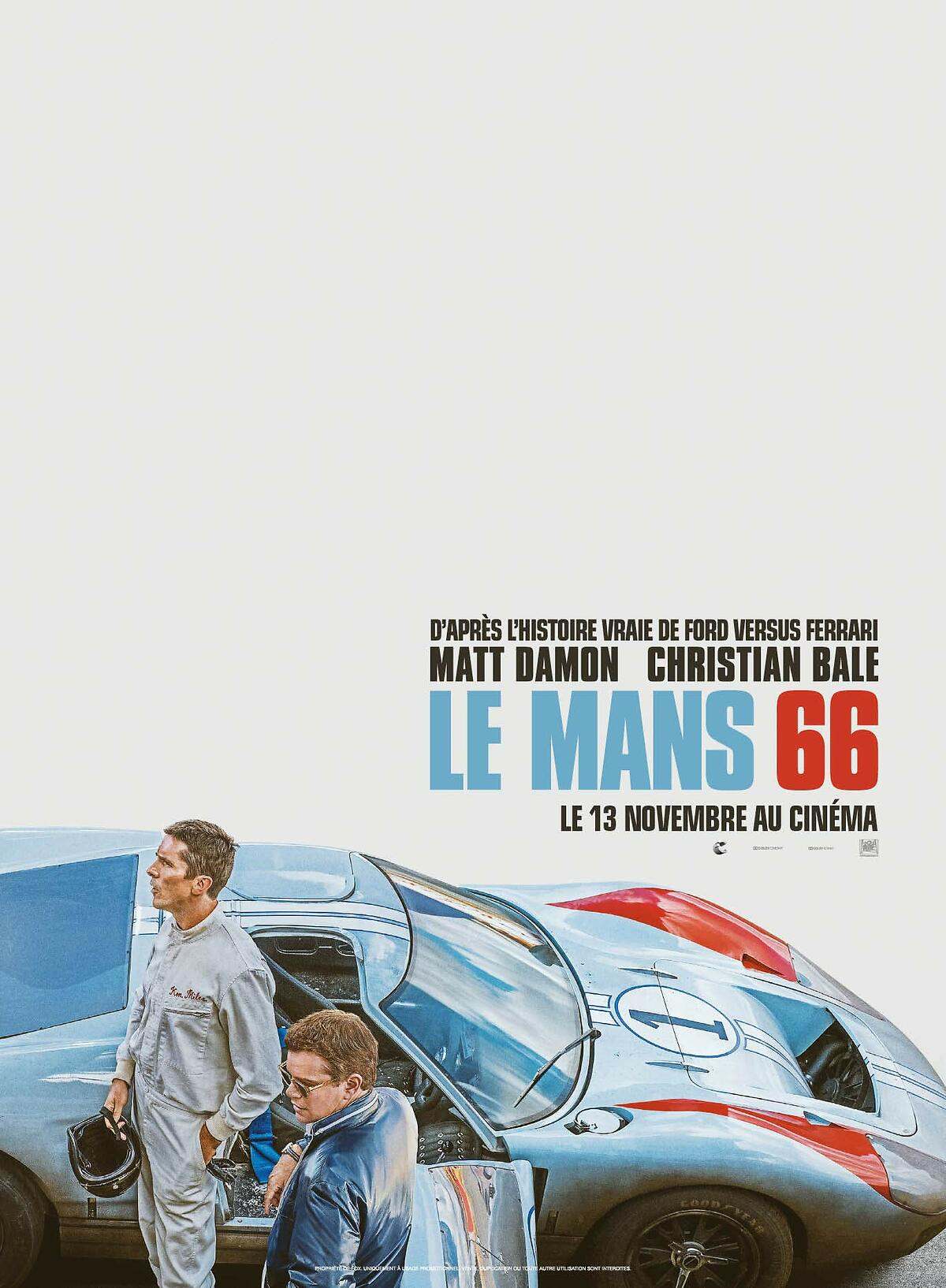 Le Mans 66: Ford vs Ferrari (Disney + y Movistar Plus)