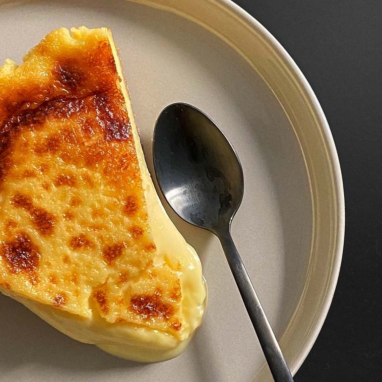 Tarta de queso de Pan.Delirio