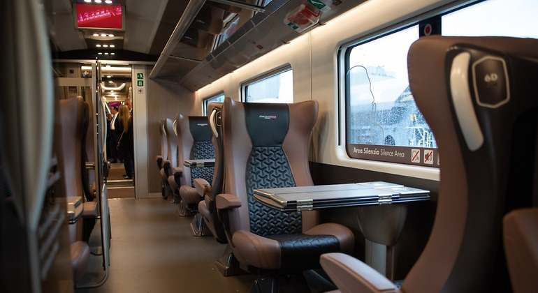 Interior del Frecciarossa