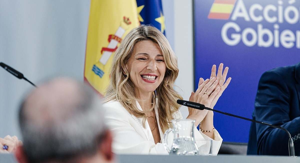 Yolanda Díaz promete  patear España  para implantar las 37,5 horas semanales