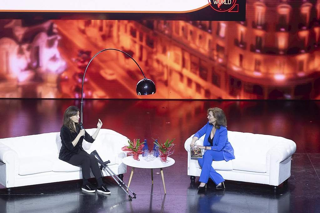 Entrevista entre Teresa Viejo y Alicia Richart, CEO de Afiniti sobre diversidad e inclusión, liderazgo femenino y el futuro del trabajo
