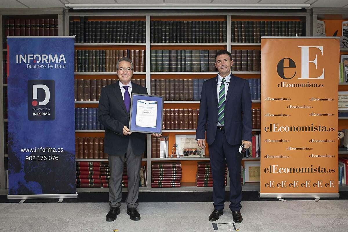 Juan Antonio Ruiz González y Ángel García de Andrés de Etiquetas Jufe, S.L.