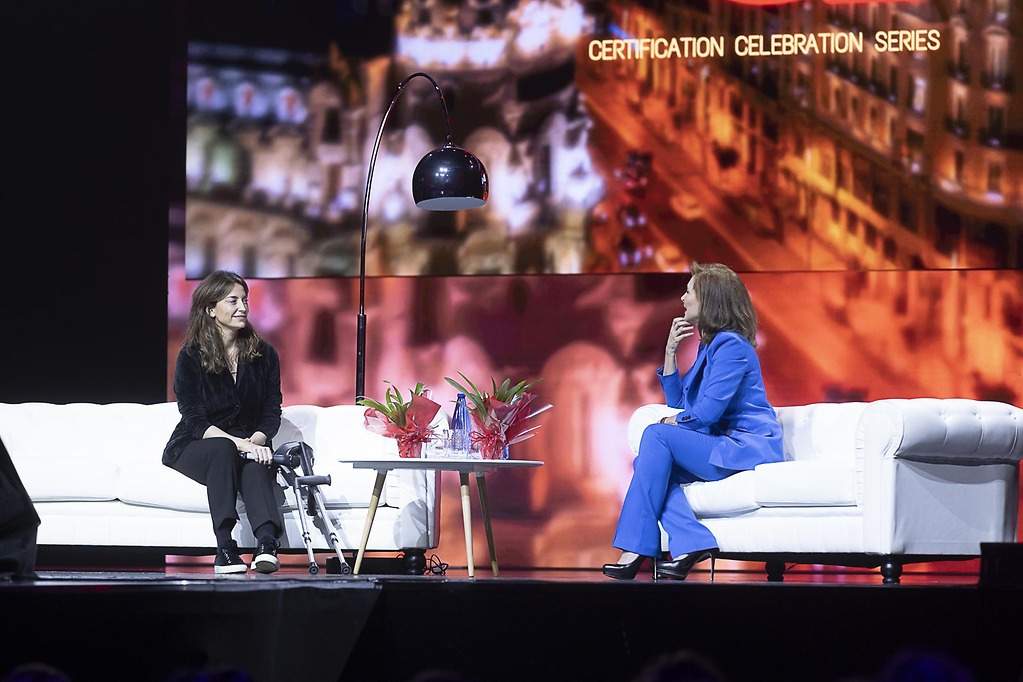 Entrevista entre Teresa Viejo y Alicia Richart, CEO de Afiniti sobre diversidad e inclusión, liderazgo femenino y el futuro del trabajo