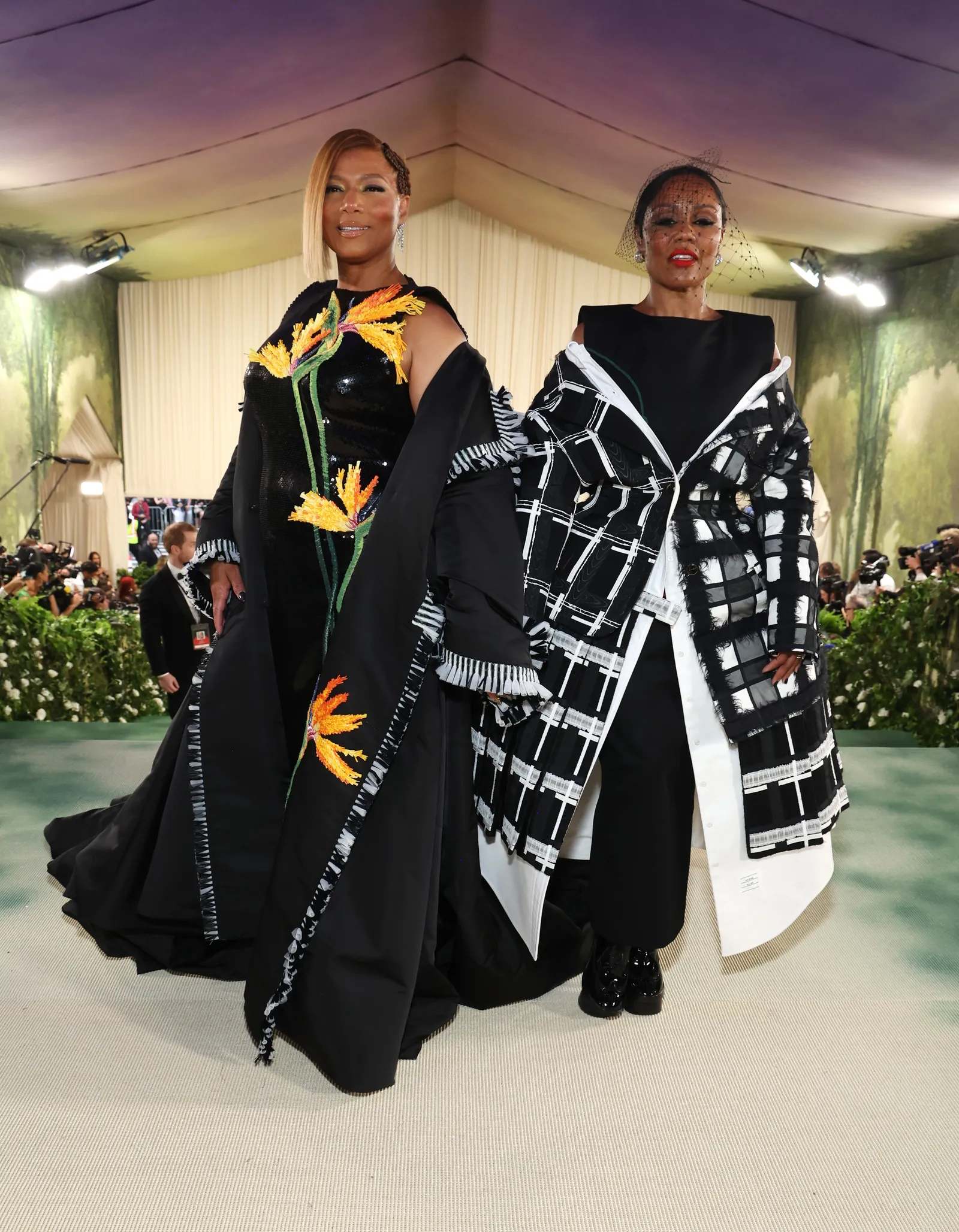 Queen Latifah y Eboni Nichols