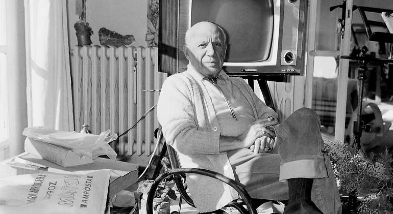 Pablo Picasso en Mougins