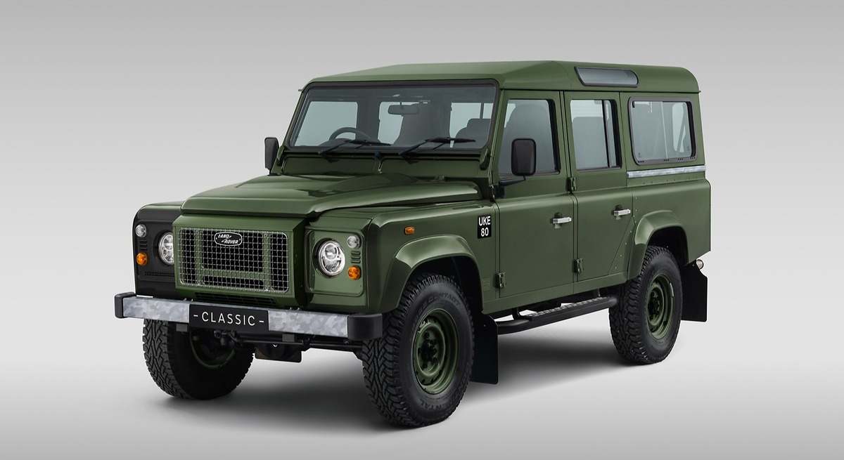 Inspirado en Winston Churchill: Land Rover presenta esta edición limitada del Defender V8