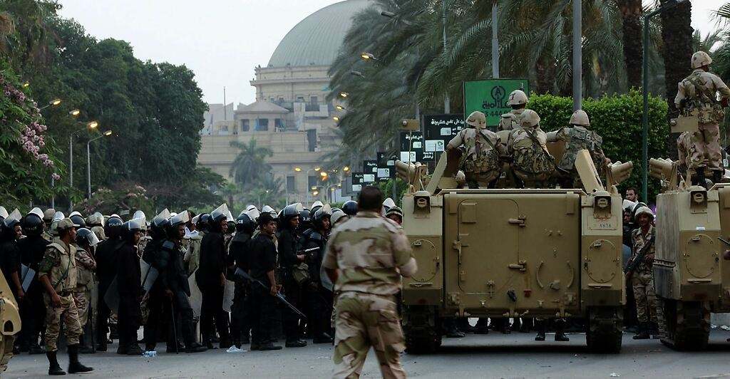 El ejército en las calles