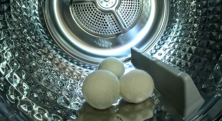 Bolas en la secadora