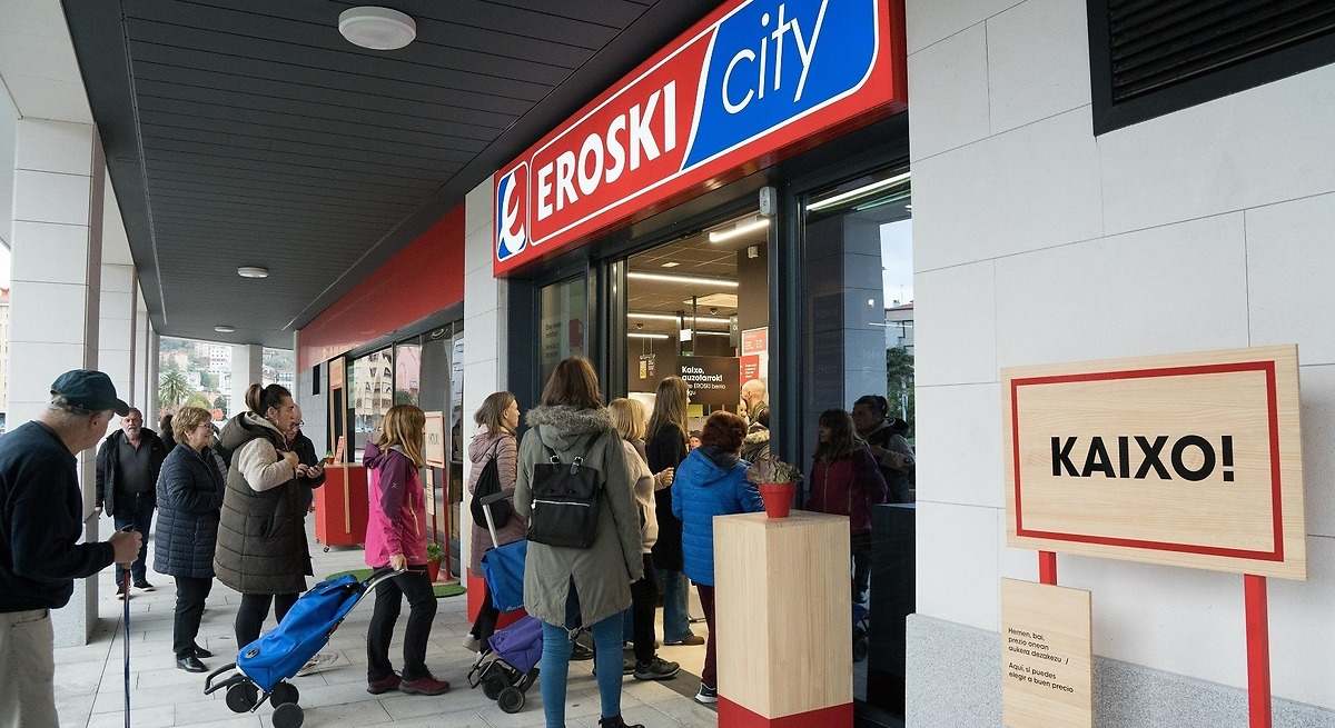 Eroski reduce su beneficio un 25% por la revisión fiscal de Sociedades