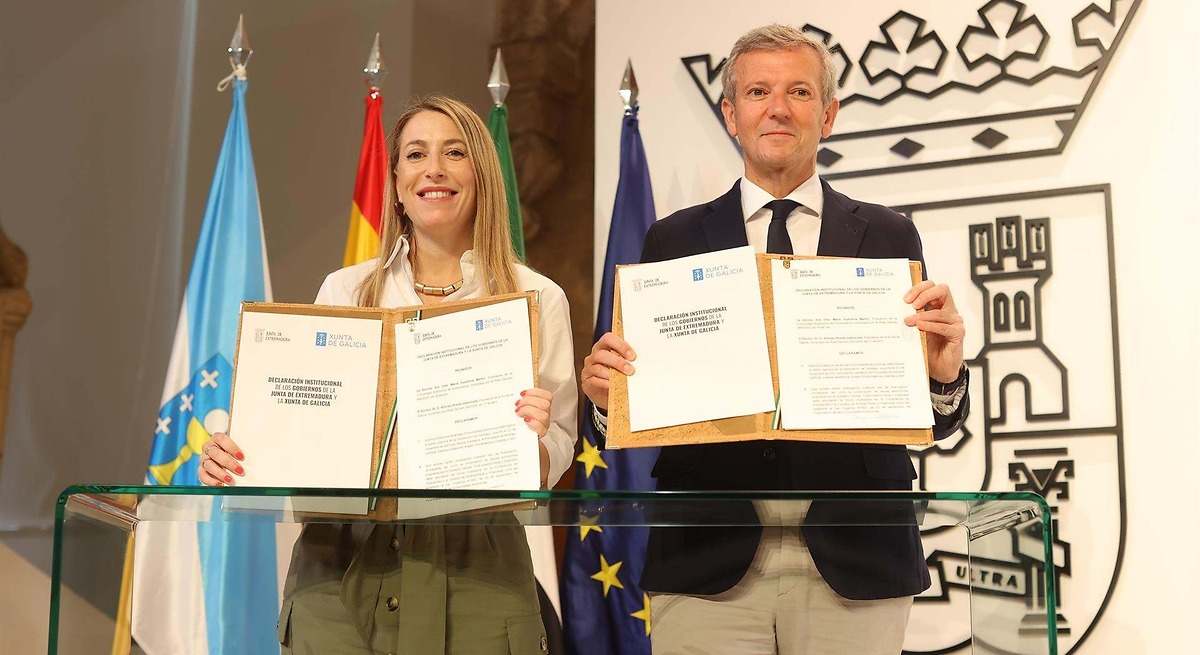 Extremadura y Galicia se unen en el rechazo a la financiación singular de Cataluña