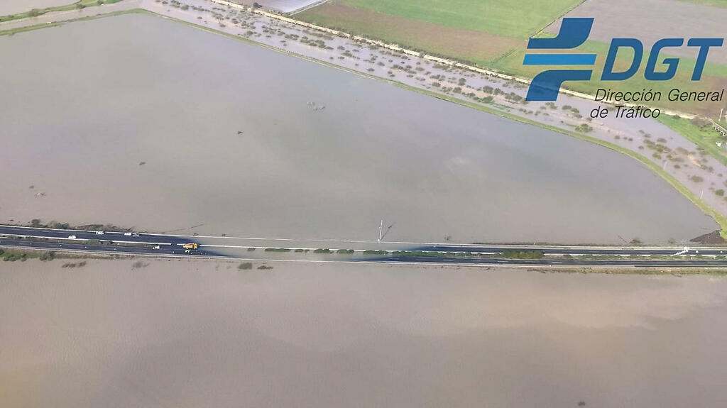 Corte de carreteras en Sevilla