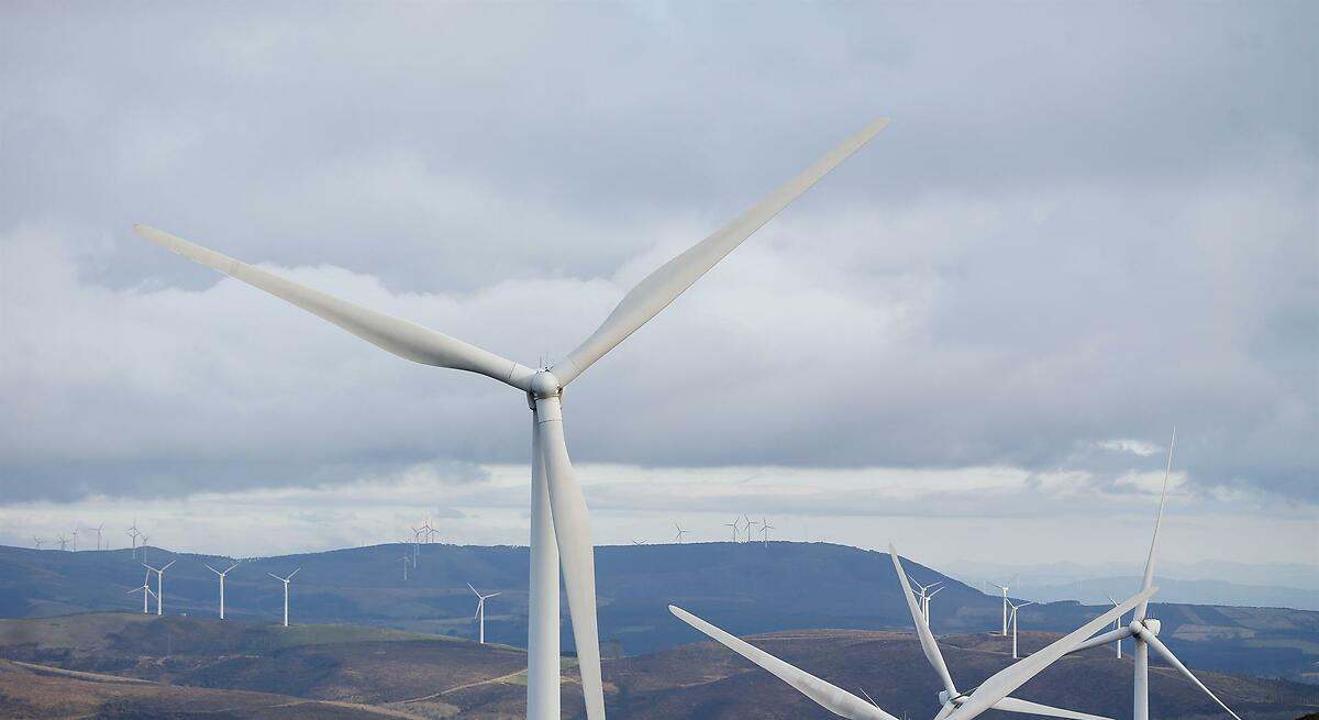 La comunidad gallega aumentó en 2024 su potencia eólica instalada y alcanza los 3.920 MW
