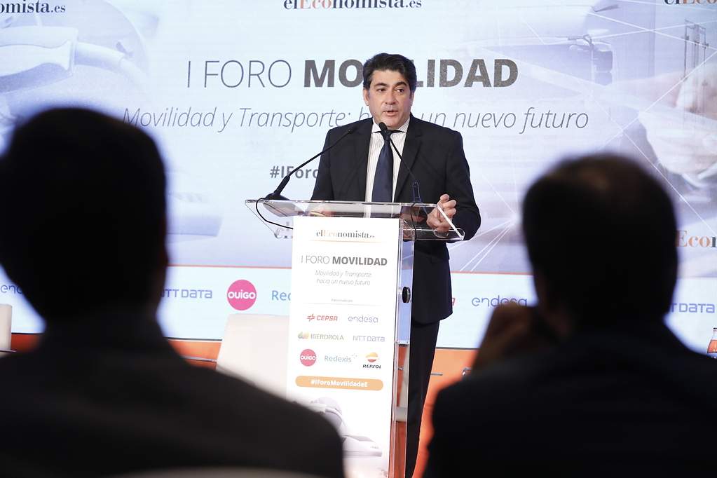Clausura institucional por parte de D. David Pérez García, consejero de Transportes e Infraestructuras de la Comunidad de Madrid.