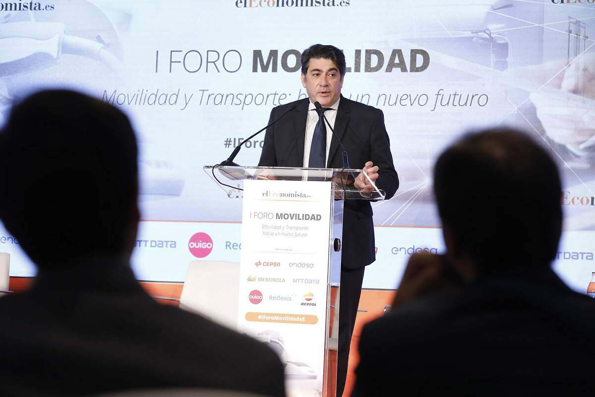 Clausura institucional por parte de D. David Pérez García, consejero de Transportes e Infraestructuras de la Comunidad de Madrid.