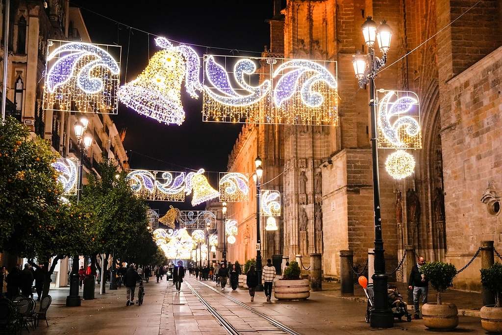 Calles iluminadas